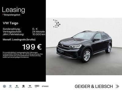 Gebraucht VW Taigo Goal 150 PS (110 kW) 2024 Deep black perleffekt SUV