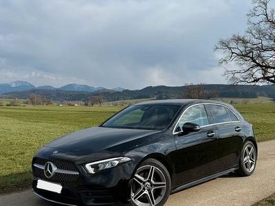 Brugt Mercedes A200 163 HK (119 kW) 2022 Sort Sedan
