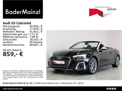 gebraucht Audi S5 Cabriolet TFSI quattro Matrix B&O Navi Kamera