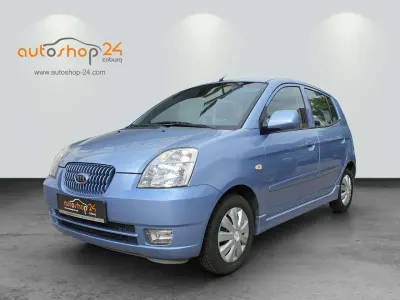Gebraucht Kia Picanto EX 65 PS (47 kW) 2007 Diamantblau met. Kleinwagen