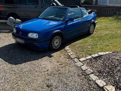 Gebraucht VW Golf Cabriolet Conceptline 101 PS (74 kW) 1997 Blau Cabrio