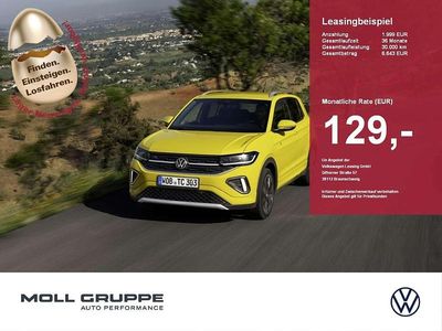 Neu VW T-Cross Life 95 PS (69 kW) 2026 Grape yellow SUV