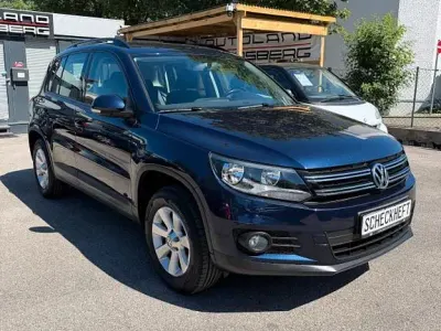 Gebraucht VW Tiguan Trendline 122 PS (89 kW) 2011 Night blue SUV
