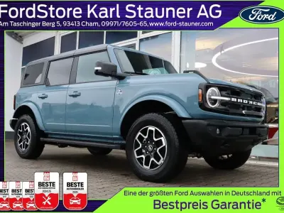 Neu Ford Bronco Outer Banks 334 PS (245 kW) 2025 Blau SUV