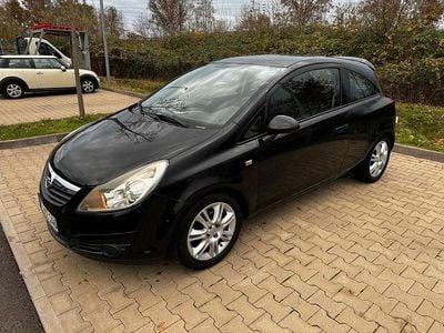Używany Opel Corsa 60 KM (44 kW) 2008 Czarny Hatchback