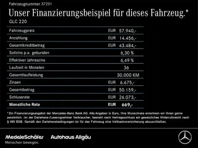 Gebraucht Mercedes GLC220 AMG 197 PS (144 kW) 2025 Grau SUV