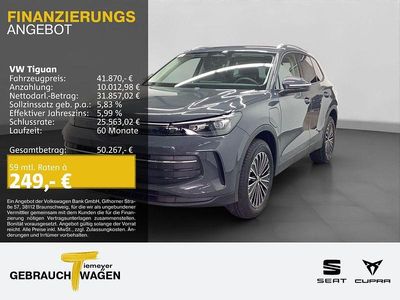 Gebraucht VW Tiguan Life 204 PS (150 kW) 2025 Grau SUV