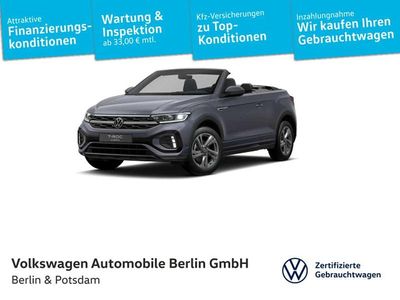 Gebraucht VW T-Roc Cabriolet R-line 150 PS (110 kW) 2025 Grau Cabrio