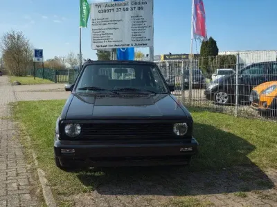Gebraucht VW Golf Cabriolet 98 PS (72 kW) 1989 Schwarz Cabrio