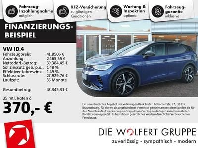 Gebraucht VW ID.4 GTX 250 kW (340 PS) 2025 Blau SUV