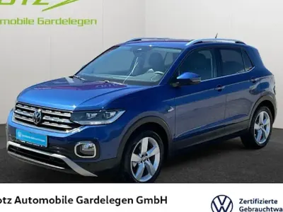 Używany VW T-Cross Style 110 KM (80 kW) 2022 Niebieski SUV