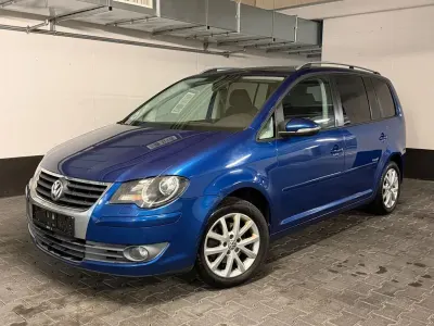 Gebraucht VW Touran Freestyle 105 PS (77 kW) 2010 Blau Van / Kleinbus