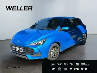 Begagnad MG MG3 Luxury 194 HK (142 kW) 2025 Blå Halvkombi