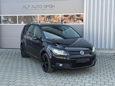 Gebraucht VW Touran Match 105 PS (77 kW) 2012 Schwarz Van / Kleinbus