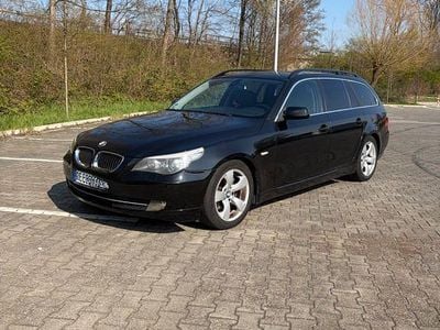 Second-hand BMW 525 Exclusive 197 CP (144 kW) 2008 Negru Break