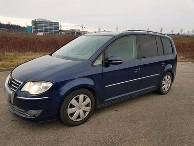 Gebraucht VW Touran Highline 170 PS (125 kW) 2009 Blau Van / Kleinbus