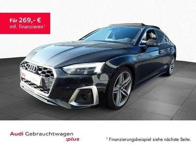 Schwarz Gebraucht 2023 Audi A5 Sportback S-Line Kleinwagen | 41.990 € (Etwas zu teuer)