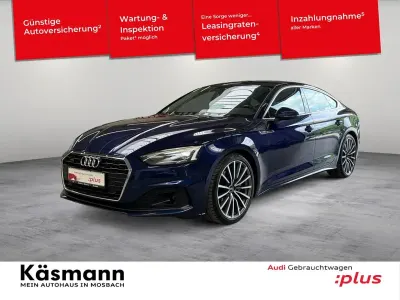 Gebraucht Audi A5 Sportback Basis 204 PS (150 kW) 2022 Navarrablau metallic Kleinwagen