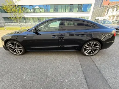 Gebraucht Audi A5 Sportback S-Line 190 PS (139 kW) 2016 Schwarz Kleinwagen