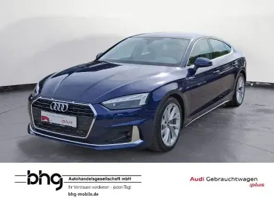 Gebraucht Audi A5 Sportback Advanced Plus 204 PS (150 kW) 2021 Blau Kleinwagen
