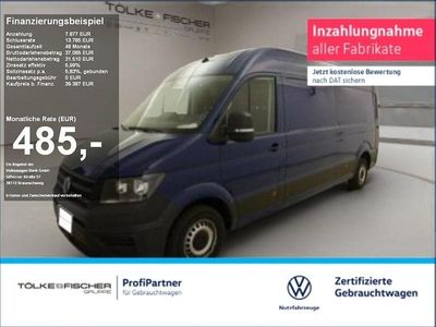 Deep ocean blue Gebraucht 2024 VW Crafter Van | 37.119 € (Superpreis)