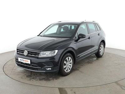 Schwarz Gebraucht 2018 VW Tiguan Highline SUV | 23.500 € (Superpreis)