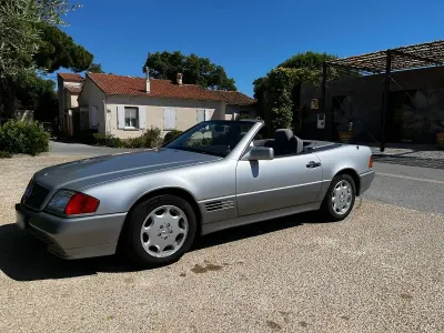 Gebraucht Mercedes SL320 231 PS (169 kW) 1993 Silber Cabrio