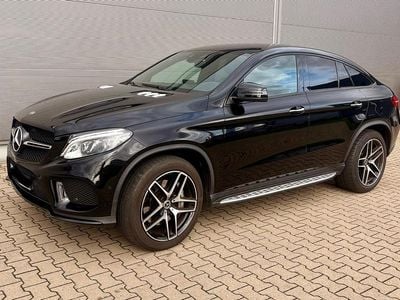Second-hand Mercedes GLE500 455 CP (334 kW) 2017 Negru Coupe