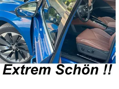 Gebraucht Skoda Enyaq iV ecoSuite 150 kW (204 PS) 2022 Blau SUV
