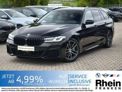 Gebraucht BMW 530 M Sport 286 PS (210 kW) 2023 Black sapphire metallic Kombi