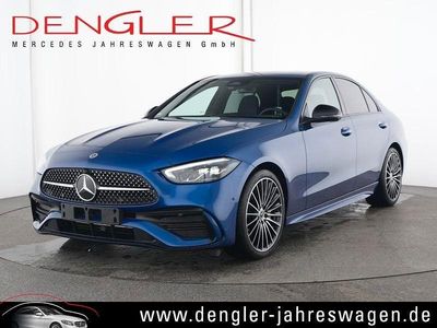 Usata Mercedes C180 AMG line 170 CV (125 kW) 2025 Blu Berlina