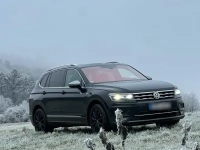 Gebraucht VW Tiguan Allspace Highline 190 PS (139 kW) 2019 Schwarz SUV