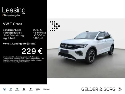 Neu VW T-Cross R-line 116 PS (85 kW) 2026 Pure white SUV
