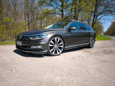 Gebraucht VW Passat R-line 150 PS (110 kW) 2016 Braun Kombi