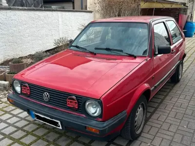 Gebraucht VW Golf II 54 PS (39 kW) 1987 Rot Kleinwagen