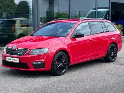 Gebraucht Skoda Octavia RS 184 PS (135 kW) 2015 Corrida rot Kombi