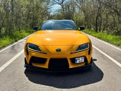 Second-hand Toyota Supra 340 CP (250 kW) 2023 Galben Coupe