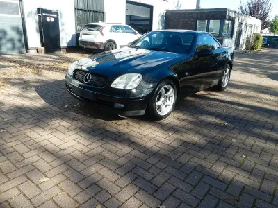 Brugt Mercedes SLK200 136 HK (100 kW) 1999 Sort Cabriolet