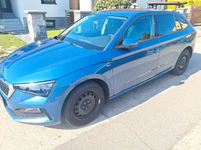Brugt Skoda Scala Clever 110 HK (80 kW) 2021 Blå Hatchback