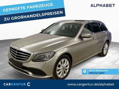 gebraucht Mercedes C220 T d Exclusive AHK Key LED Navi RKam AUT