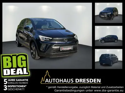 Gebraucht Opel Crossland X Edition 110 PS (80 kW) 2022 Diamant schwarz SUV