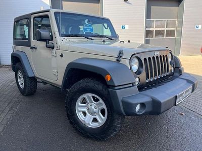 Gebraucht Jeep Wrangler Unlimited Sport 284 PS (208 kW) 2018 Beige SUV