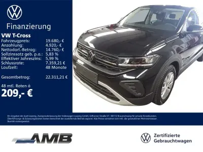 Usata VW T-Cross 95 CV (69 kW) 2025 Nero SUV