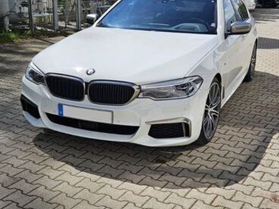 gebraucht BMW M550 G30 i 550i xDrive M-Paket Voll 2. Hand M5 Limo Weiß BTC
