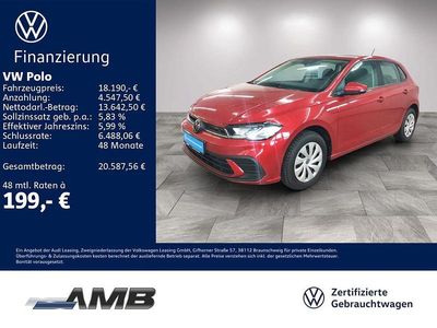 Gebraucht VW Polo Life 80 PS (58 kW) 2025 Rot Kleinwagen