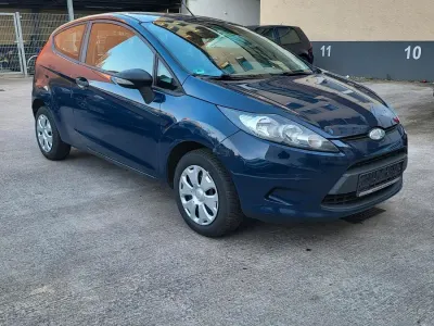 Gebraucht Ford Fiesta 82 PS (60 kW) 2009 Blau Coupé