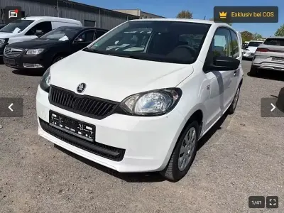 Gebraucht Skoda Citigo Cool Edition 60 PS (44 kW) 2016 Weiß Kleinwagen