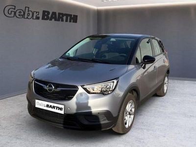 Gebraucht Opel Crossland Edition 110 PS (80 kW) 2019 Kontrast grau/quarz silber (metallic) SUV