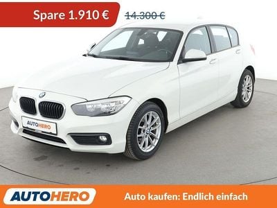 Weiß Gebraucht 2018 BMW 116 Advantage Kleinwagen | 12.390 € (Fairer Preis)