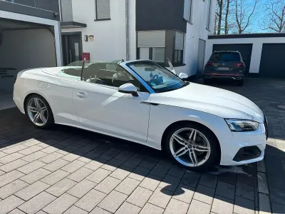 Gebraucht Audi A5 Cabriolet 163 PS (119 kW) 2021 Weiß Cabrio